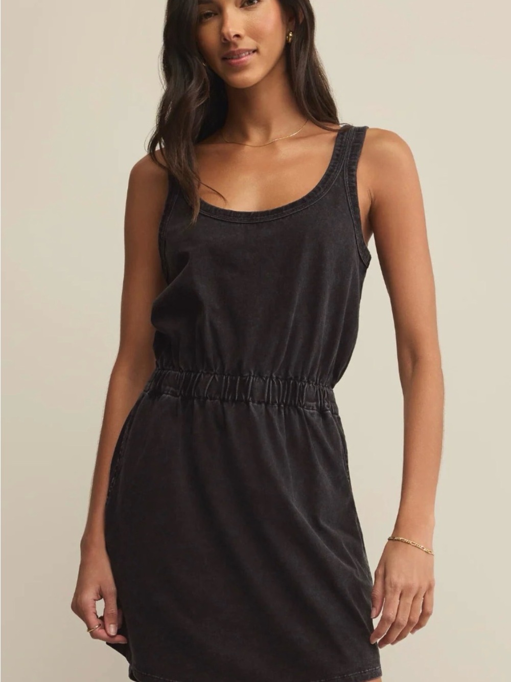 Keegan Mini Dress - Black